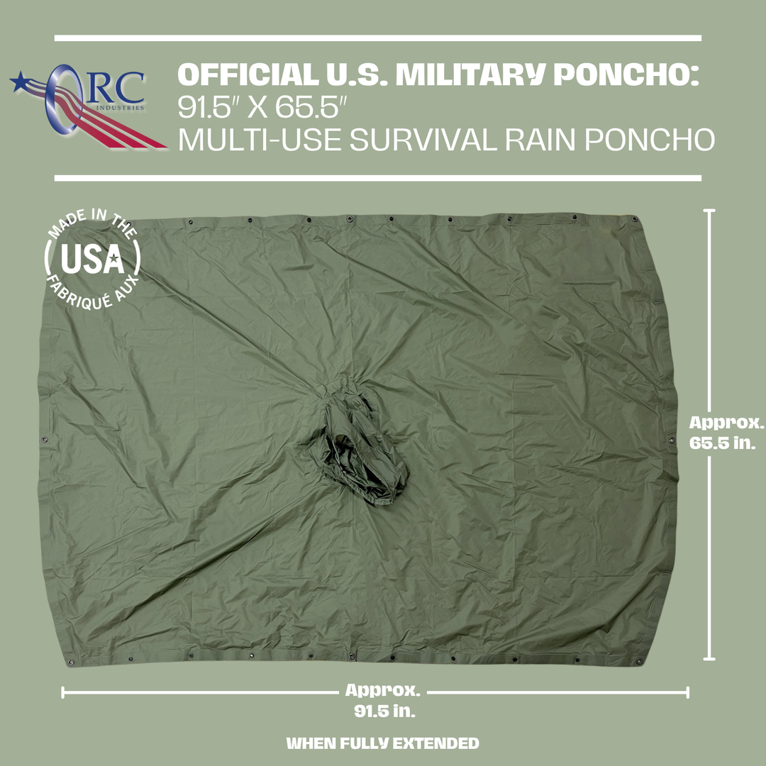 Official U.S. Military Poncho