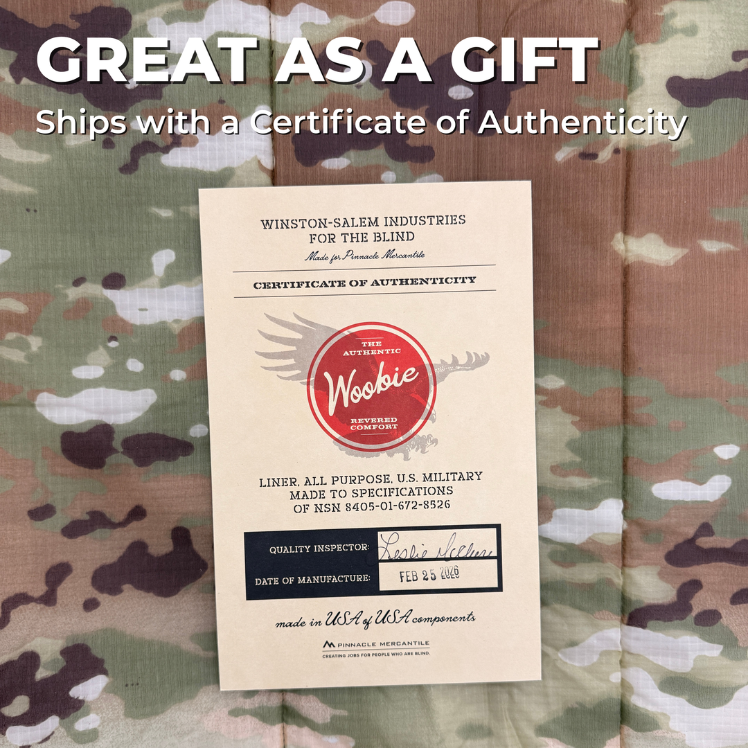 Official U.S. Military Woobie Poncho Liner