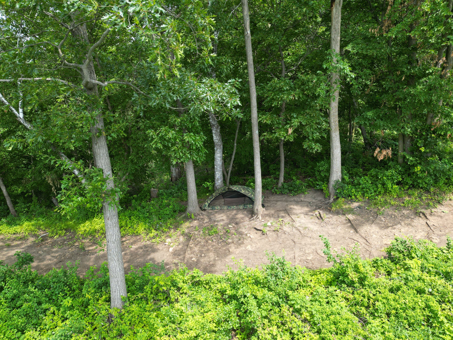U.S. Military ICS Individual Combat Shelter – 1-Person Tent (Woodland ...