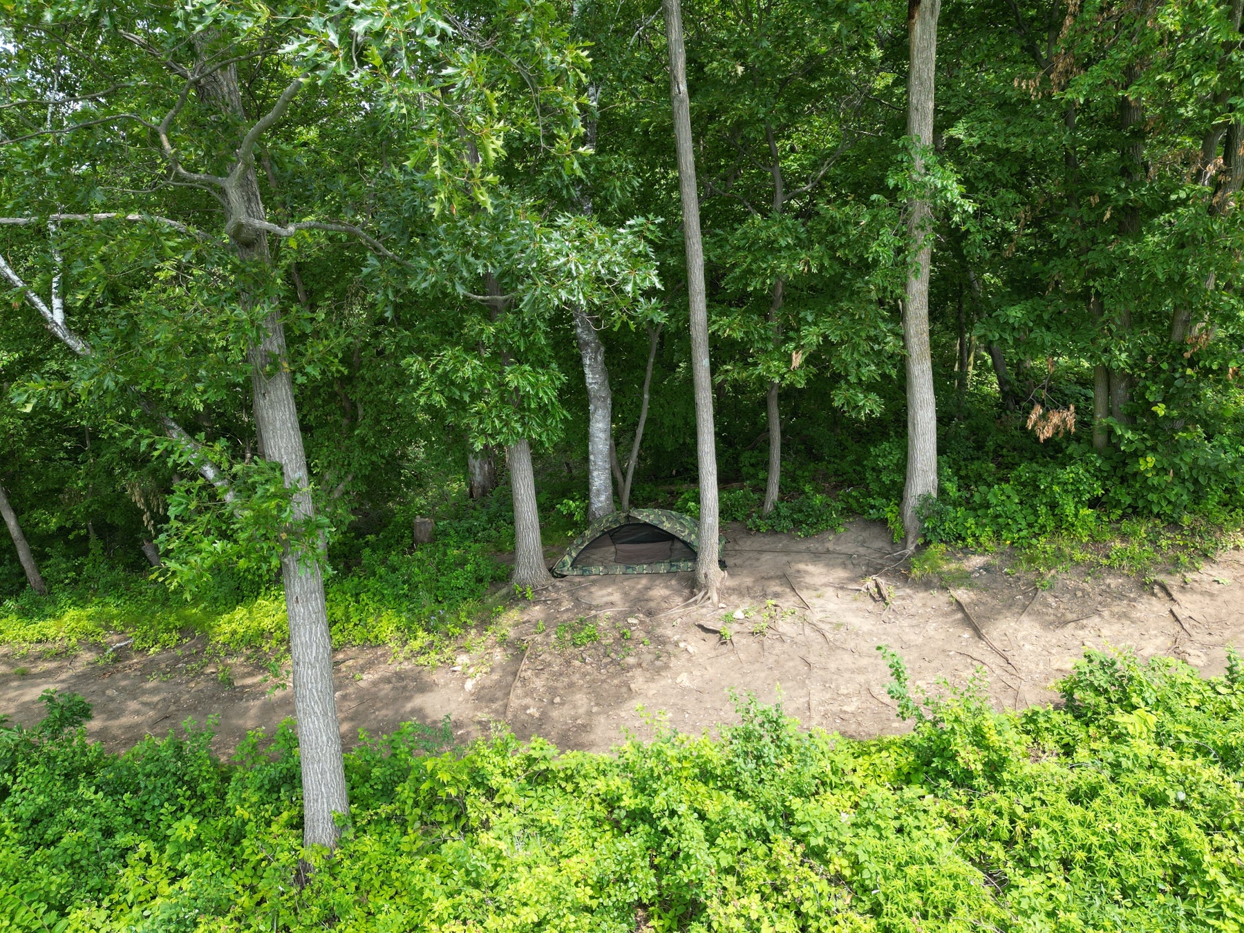 Ics Tent U.S. Military ICS Individual Combat Shelter – 1-Person Tent (Woodland ...