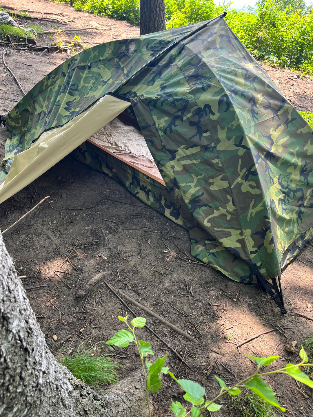 tcop tent U.S. Military ICS Individual Combat Shelter – 1-Person Tent (Woodland or Universal Camo) – ORC Industries, Inc
