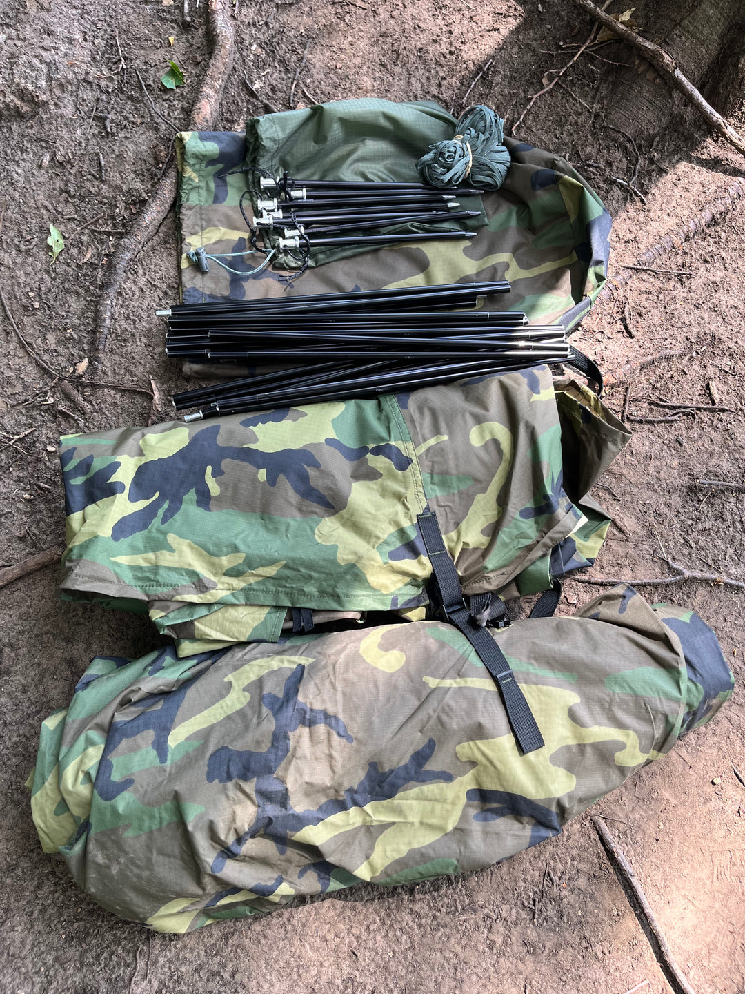 military tents and shelters U.S. Military ICS Individual Combat Shelter – 1-Person Tent (Woodland or Universal Camo) – ORC Industries, Inc