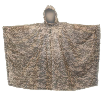 Wet Weather Poncho - Universal Camo