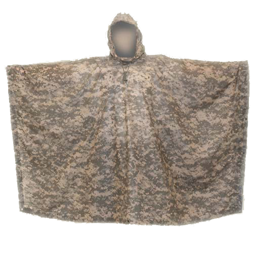 Wet Weather Poncho - Universal Camo