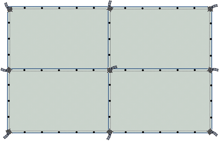 Universal Camo Interlink Tarp